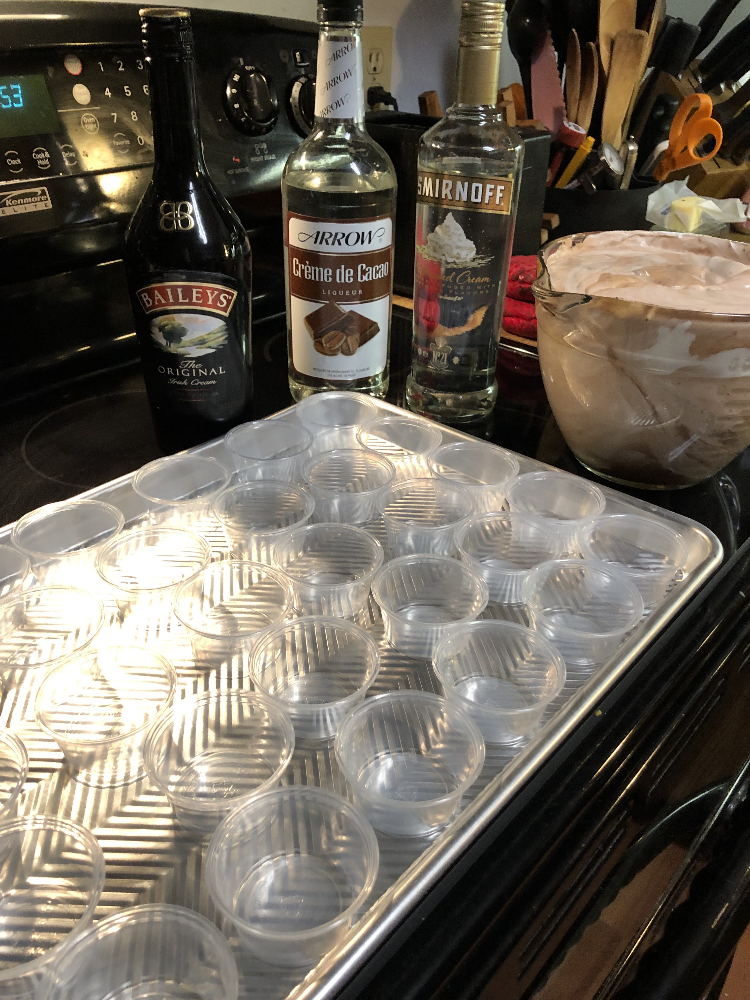 Auntie Terry’s Pudding Shots